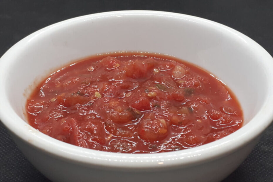 JAHZKITCHEN Bowl of Homemade Salsa