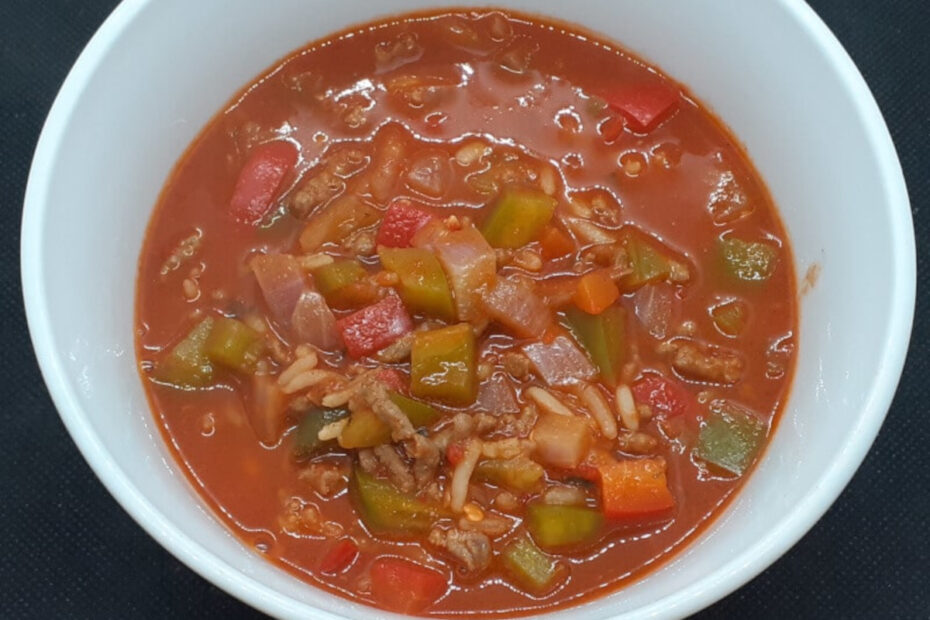 JAHZKITCHEN Stuffed Pepper Soup