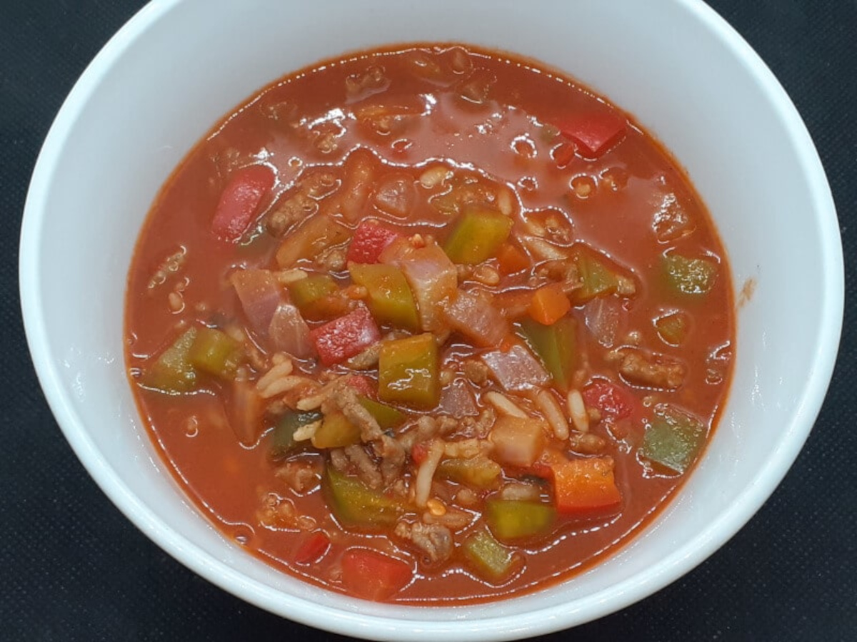 JAHZKITCHEN Stuffed Pepper Soup