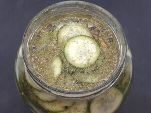 Refrigerated Pickled Cucumbers