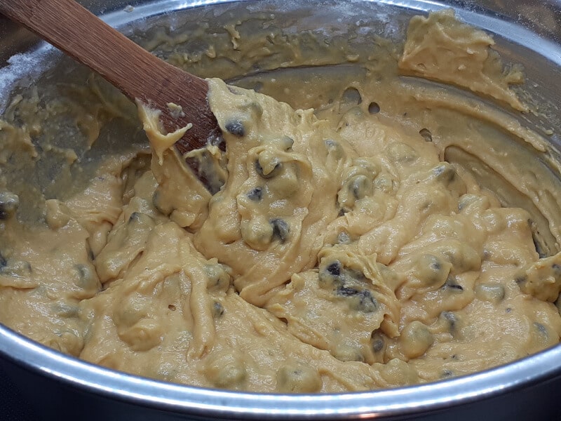 Chocolate Chip Muffin Batter