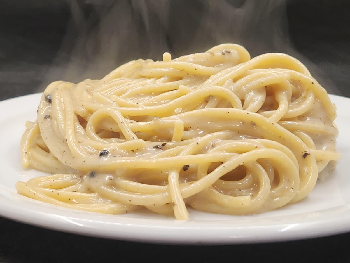 JAHZKITCHEN Plate of Cacio e Pepe