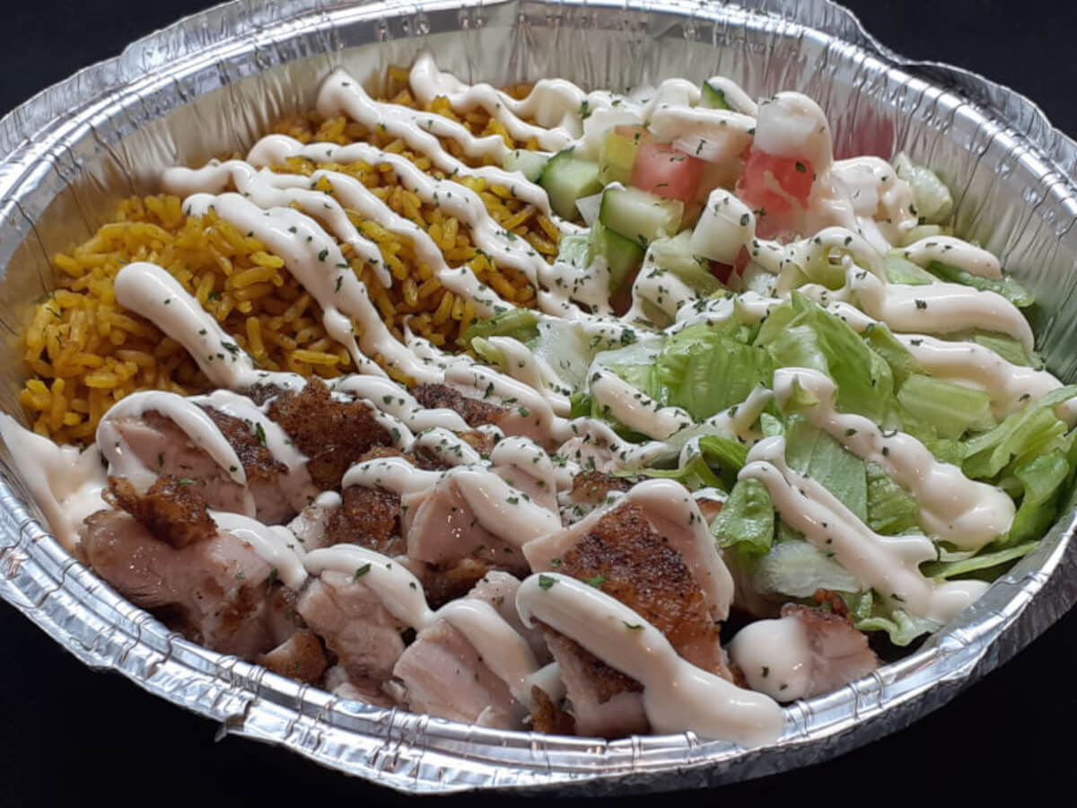 JAHZKITCHEN Seven Spice Chicken Thigh Rice Bowl