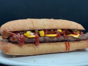 Long Cheeseburger