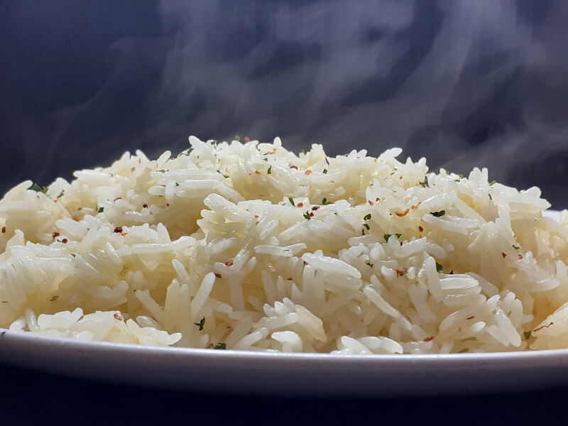Garlic Butter Rice with American White Rice