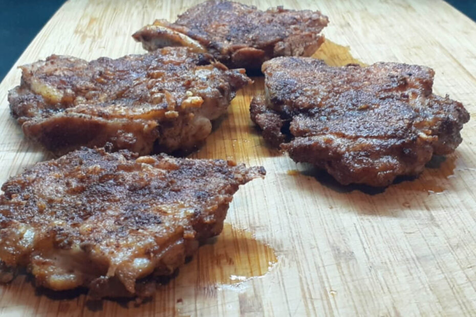 JAHZKITCHEN Baharat Boneless Quarters seared