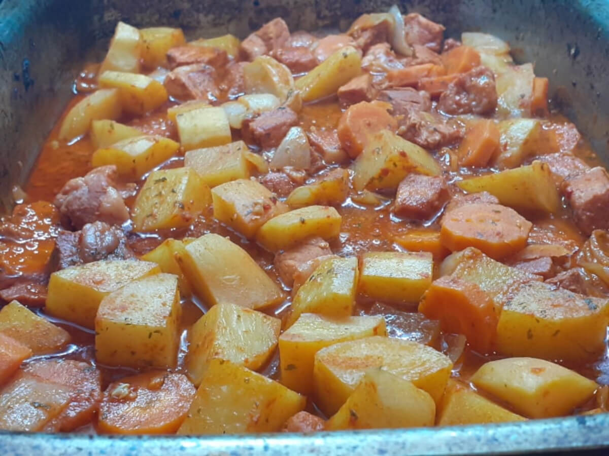 JAHZKITCHEN Chourico & Vegetables