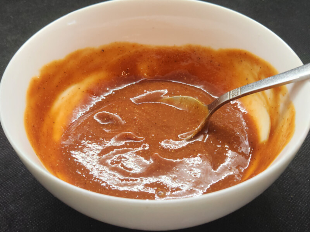 JAHZKITCHEN Red Steak Sauce - Hash Brown Sauce