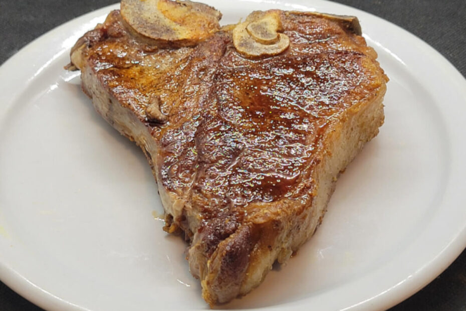JAHZKITCHEN Seared Veal T-Bone Steak