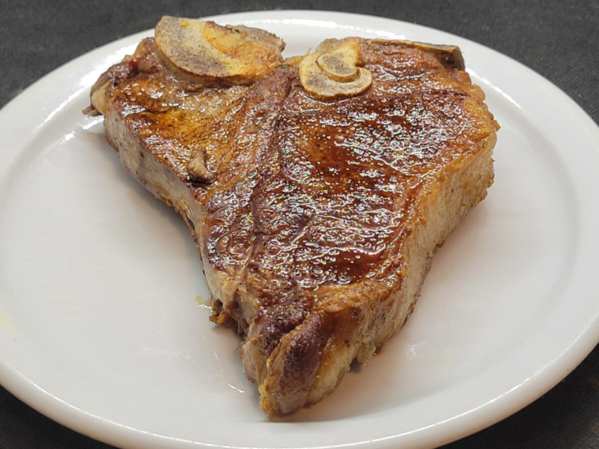 JAHZKITCHEN Seared Veal T-Bone Steak