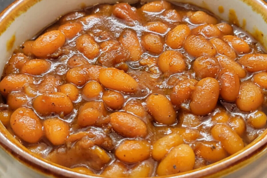 JAHZKITCHEN Molasses Spiced Beans