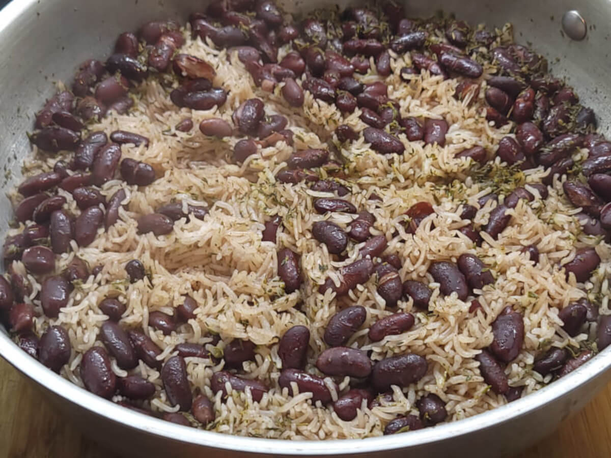 JAHZKITCHEN Rested Rice & Peas