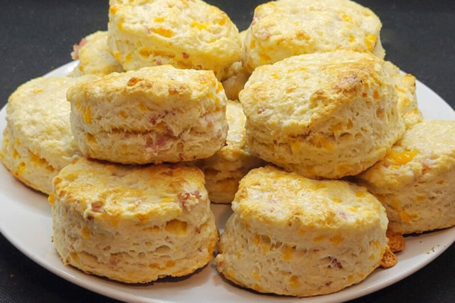 JAHZKITCHEN Ham & Cheese Biscuits