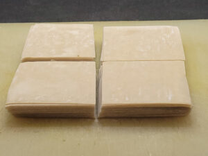 Wonton Wrappers from Eggroll Wrappers