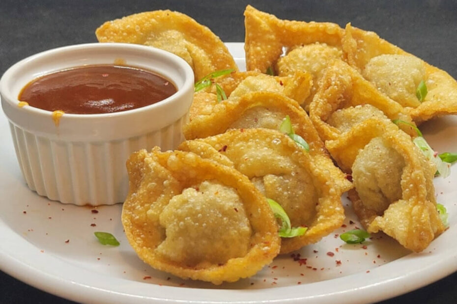 JAHZKITCHEN Fried Wontons with S&S Sauce