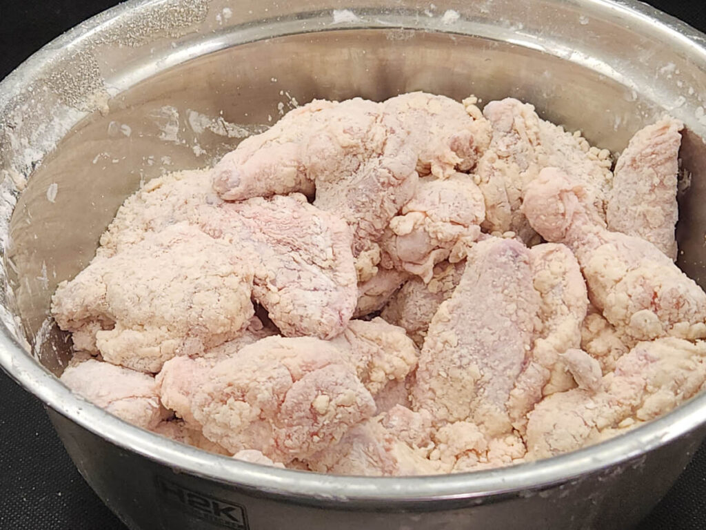 JAHZKITCHEN Bowl of Breaded Chicken Wings