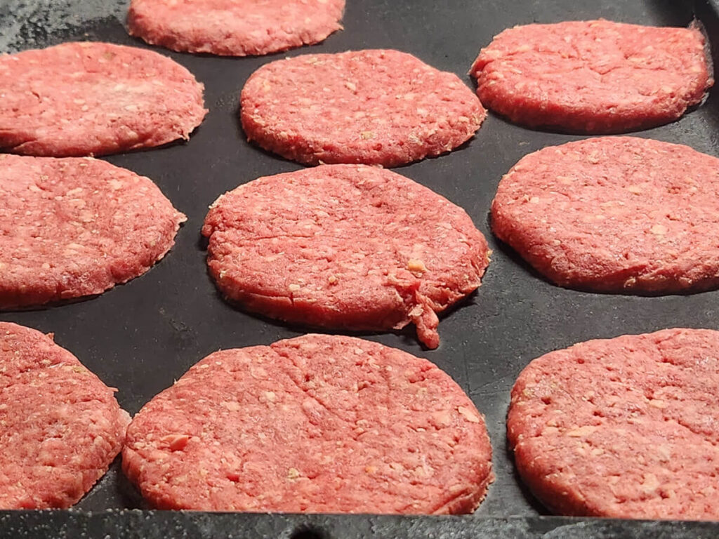 JAHZKITCHEN Frozen Hamburger Patties 45g