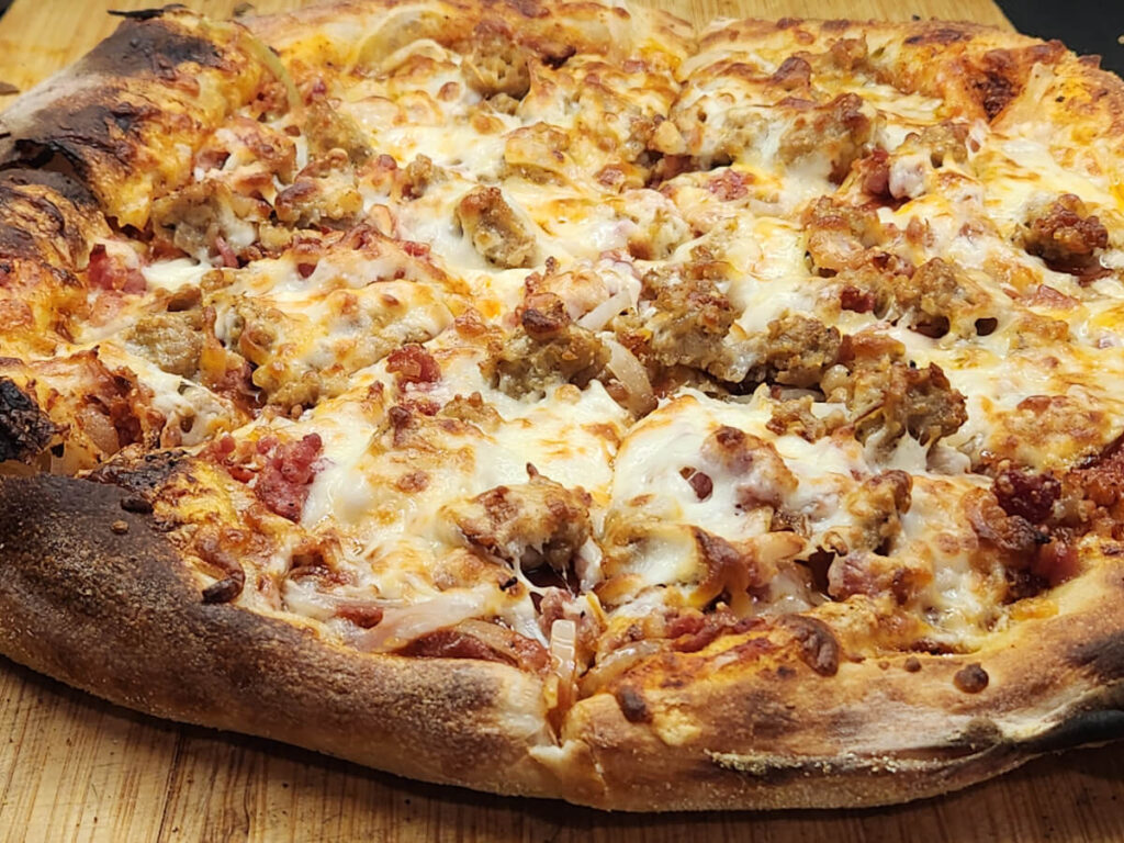 JAHZKITCHEN Sliced Pizza with Overnight Pizza Dough