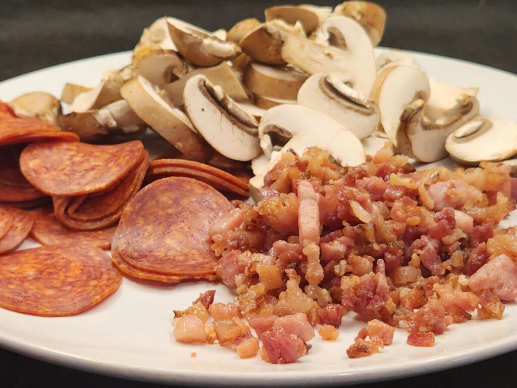 JAHZKITCHEN PKM Pizza Toppings Canadian Classic Toppings